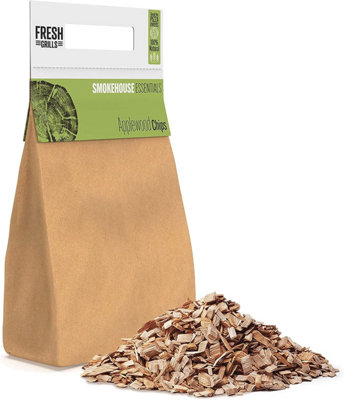 Fresh Grills Smokehouse Essentials Wood Chips 0.7kg -Applewood - 3