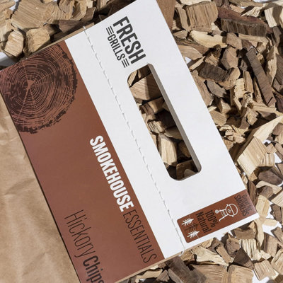 Fresh Grills Smokehouse Essentials Wood Chips 0.7kg -Hickory - 4
