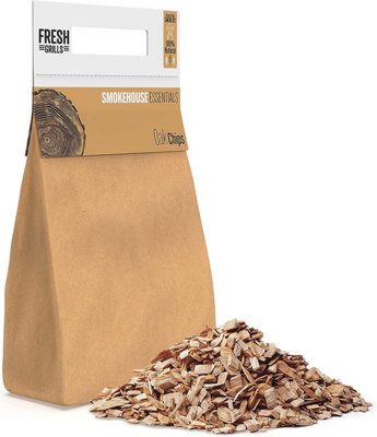Fresh Grills Smokehouse Essentials Wood Chips 0.7kg -Oak - 3