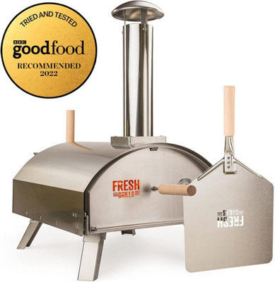 Fresh Grills Steel Outdoor Dual Wall Premium Pizza Oven