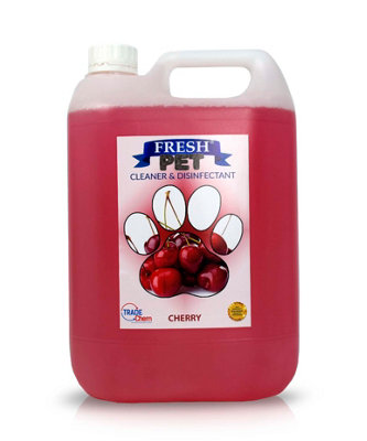 Fresh Pet Disinfectant 5L Cherry DIY at B&Q