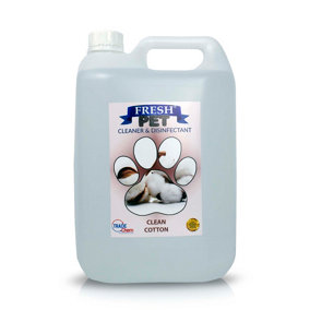 Fresh Pet Disinfectant 5L Clean Cotton