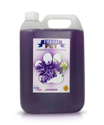 Fresh Pet Disinfectant 5L Lavender DIY at B&Q