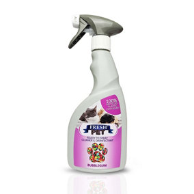 Fresh Pet Disinfectant - Ready to Spray Bubblegum 500ml