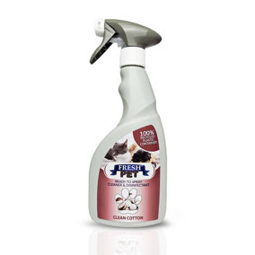 Fresh Pet Disinfectant - Ready to Spray Clean Cotton 500ml