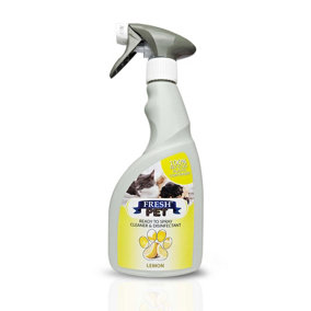 Fresh Pet Disinfectant - Ready to Spray Lemon 500ml