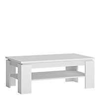 Fribo Large coffee table in White