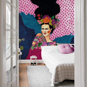 Frida Illustration Mural - 192x260cm - 5539-4
