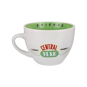 Friends Central Perk Mug White/Green/Red (One Size)