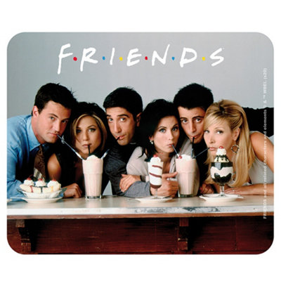 Friends Milkshake Flexible Mouse Mat