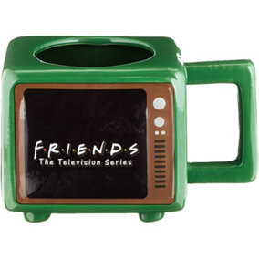 Friends Rather Be Watching Heat Changing Mug Green (One Size)