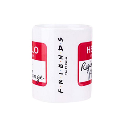 Friends Regina Phalange Mug White/Red/Black (One Size)
