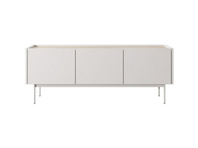 FRISK Stylish Modern TV Cabinet - (H)550mm (W)1440mm (D)370mm Living Room Furniture in Cashmere Beige