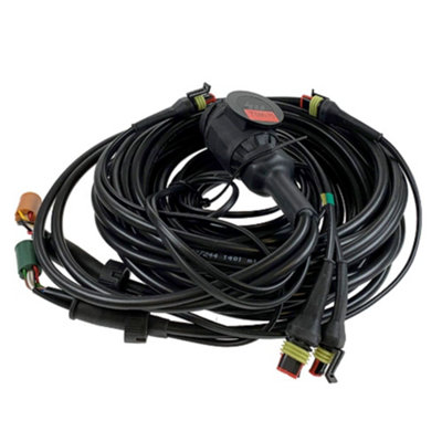 Fristom 13 Pin 6 Metre Harness 5 Pin Connectors for MP8645BL and MP8645BR