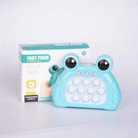 Frog Blue Quick Push Game Console