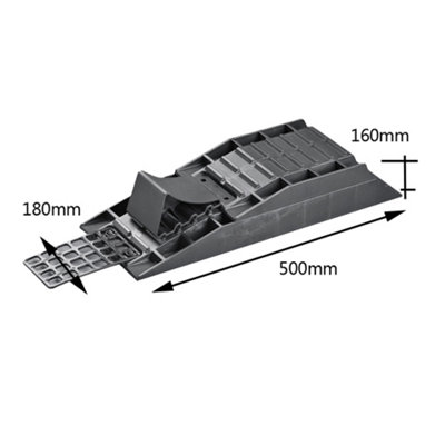 Froli 4 Part Level Ramp Set for Vehicles Caravans and Motorhomes