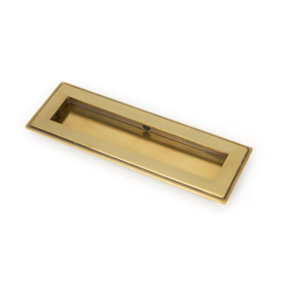 From The Anvil Aged Brass 175mm Art Deco Rectangular Pull