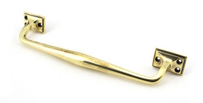 From The Anvil Aged Brass 300mm Art Deco Pull Handle