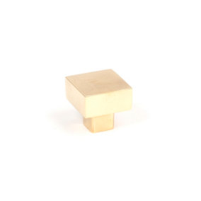 From The Anvil Aged Brass Albers Cabinet Knob - 25mm