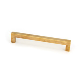 From The Anvil Aged Brass Albers Pull Handle - Medium