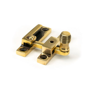 From The Anvil Aged Brass Beehive Quadrant Fastener - Narrow