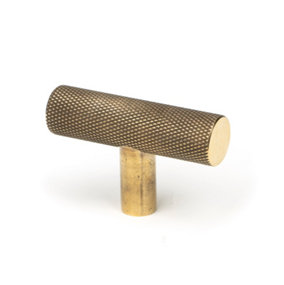 From The Anvil Aged Brass Brompton T-Bar