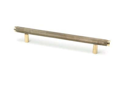 From The Anvil Aged Brass Full Brompton Pull Handle - Medium