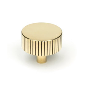 From The Anvil Aged Brass Judd Cabinet Knob - 38mm (No rose)