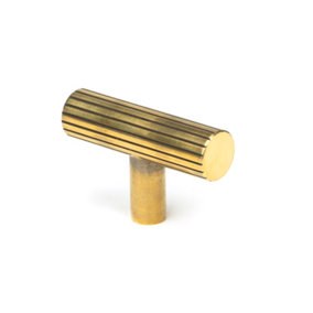From The Anvil Aged Brass Judd T-Bar