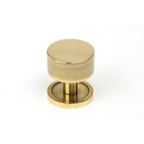 From The Anvil Aged Brass Kelso Cabinet Knob - 32mm (Plain)