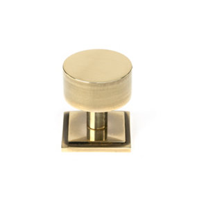 From The Anvil Aged Brass Kelso Cabinet Knob - 32mm (Square)