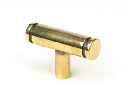 From The Anvil Aged Brass Kelso T-Bar