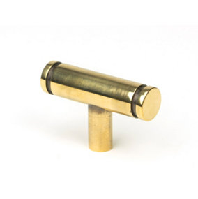 From The Anvil Aged Brass Kelso T-Bar