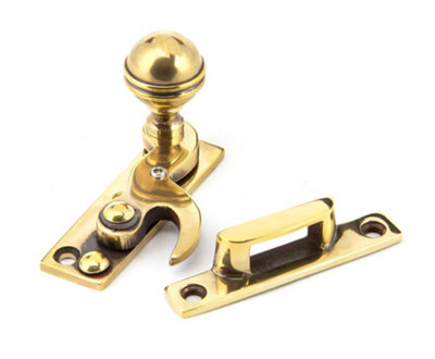 From The Anvil Aged Brass Prestbury Sash Hook Fastener