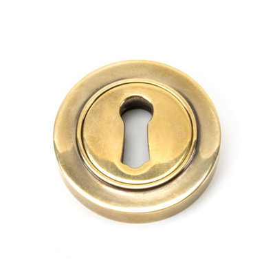From The Anvil Aged Brass Round Escutcheon (Plain) Price Comparisons | Compare The Build