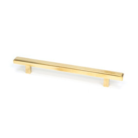 From The Anvil Aged Brass Scully Pull Handle - Medium