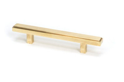 From The Anvil Aged Brass Scully Pull Handle - Small