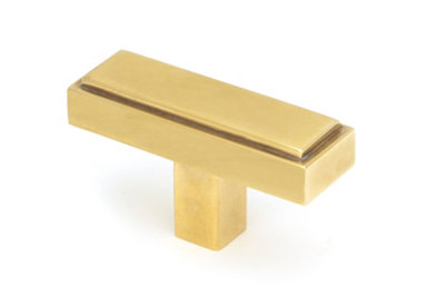 From The Anvil Aged Brass Scully T-Bar