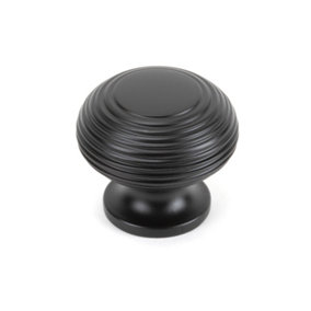 From The Anvil Aged Bronze Beehive Cabinet Knob 40mm