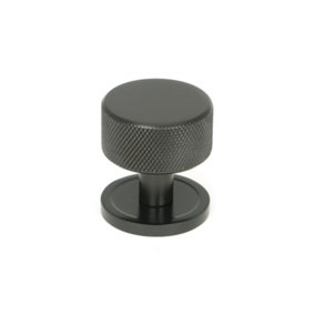 From The Anvil Aged Bronze Brompton Cabinet Knob - 32mm (Plain)