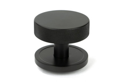 From The Anvil Aged Bronze Brompton Centre Door Knob (Plain)