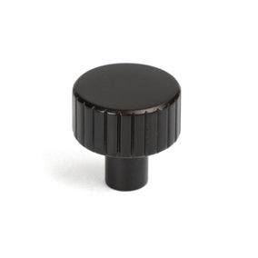 From The Anvil Aged Bronze Judd Cabinet Knob - 25mm (No rose)