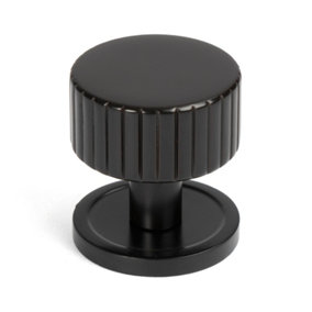 From The Anvil Aged Bronze Judd Cabinet Knob - 32mm (Plain)