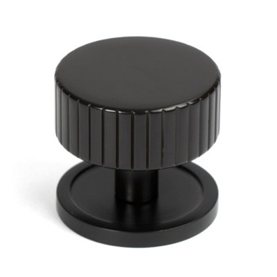 From The Anvil Aged Bronze Judd Cabinet Knob - 38mm (Plain)