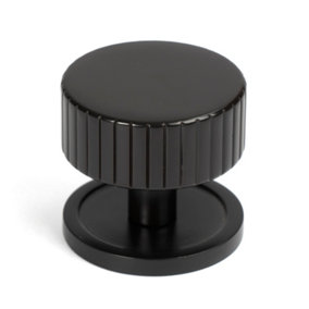 From The Anvil Aged Bronze Judd Cabinet Knob - 38mm (Plain)