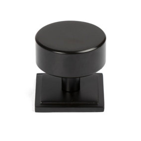 From The Anvil Aged Bronze Kelso Cabinet Knob - 38mm (Square)