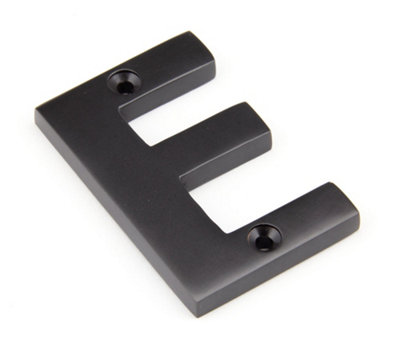 From The Anvil Aged Bronze Letter E