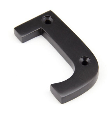 From The Anvil Aged Bronze Letter J