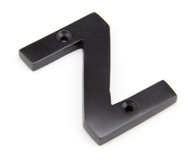 From The Anvil Aged Bronze Letter Z