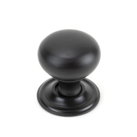 From The Anvil Aged Bronze Mushroom Cabinet Knob 32mm